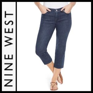 NWT Nine West Chrystie Capri Jeans